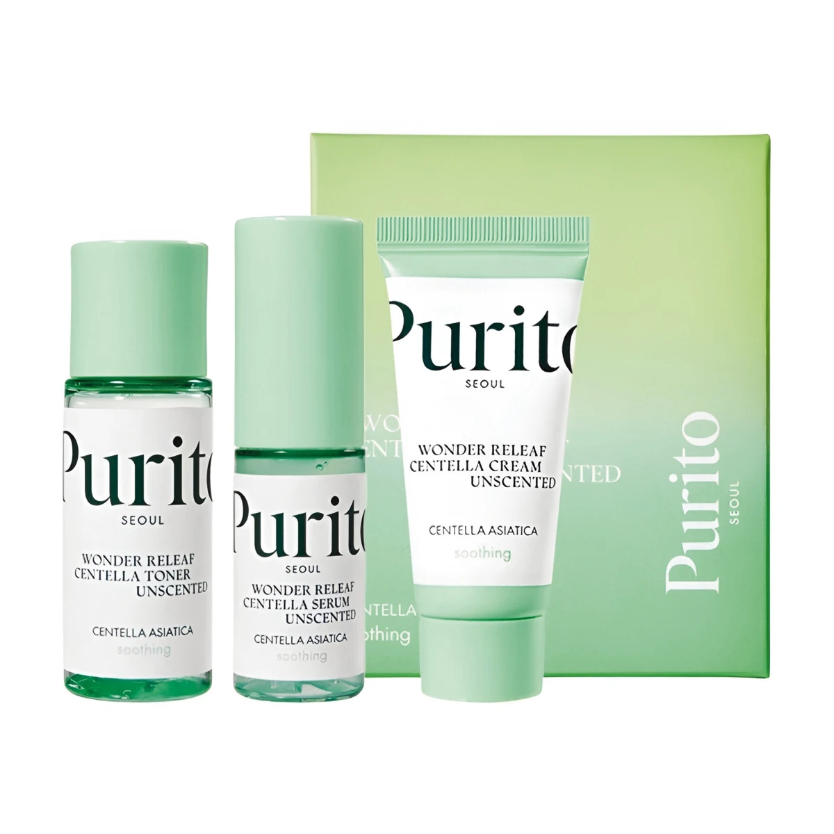 Wonder Releaf Centella Mini Kit Unscented